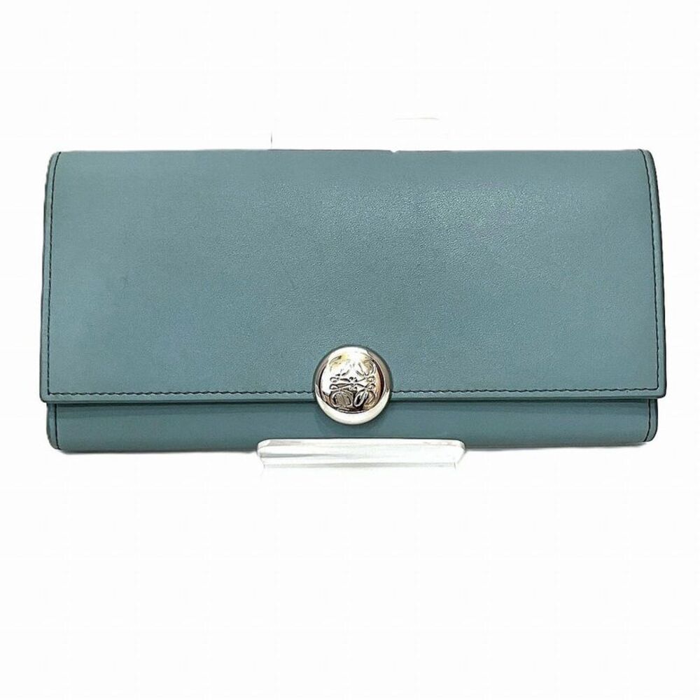 Loewe Continental Wallet Leather Long Wallet